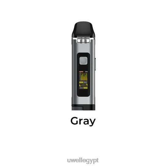 UWELL CROWN D طقم جراب | UWELL Disposable Vape رمادي T28B8120