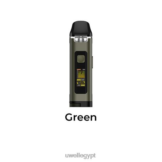 UWELL CROWN D طقم جراب | UWELL Vape Flavors أخضر T28B8119