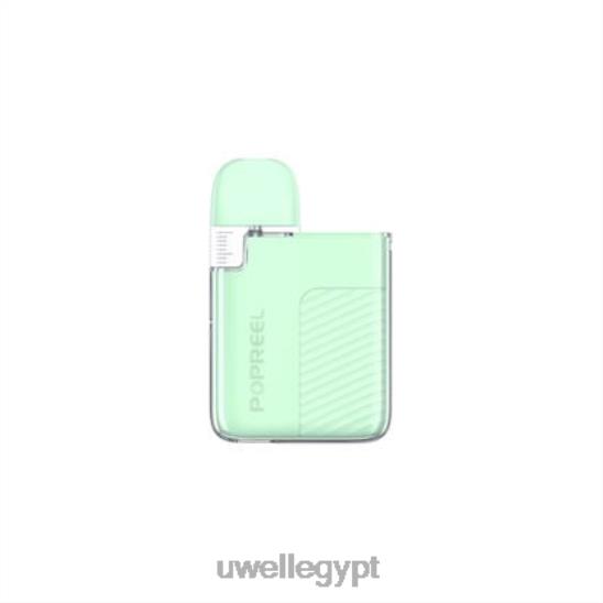 UWELL POPREEL PK1 طقم جراب | 520 مللي أمبير | UWELL Egypt التفاح الأخضر T28B851